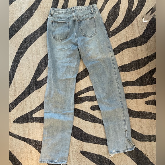 Princess Polly Lioness Alabama Jeans / Light Wash / Size Small - Picture 6 of 6